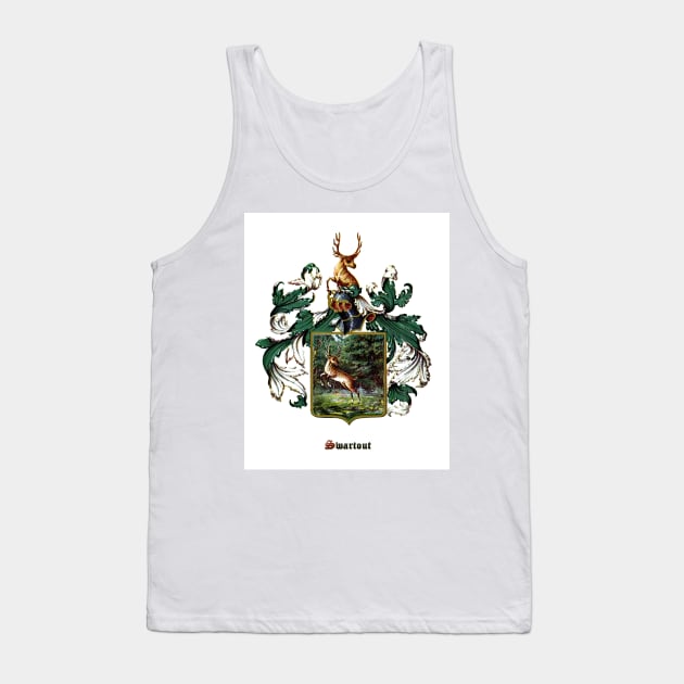 Swartout Family Coat of Arms and Crest Tank Top by Swartwout